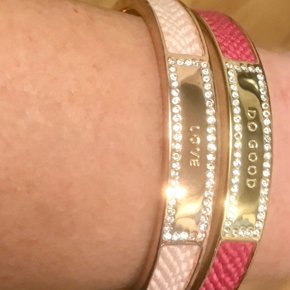 Kate Spade On Purpose Bangle Bracelet Set - Picture 3 of 3